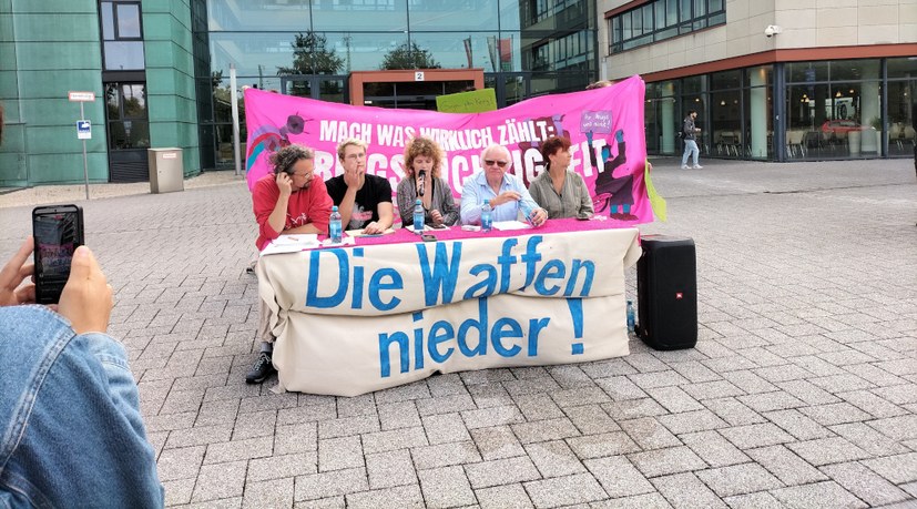 Gemeinsam gegen Unterdrückung des antimilitaristischen Kampfs