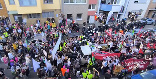 Starke Demo „United 4 Gaza“ in Frankfurt