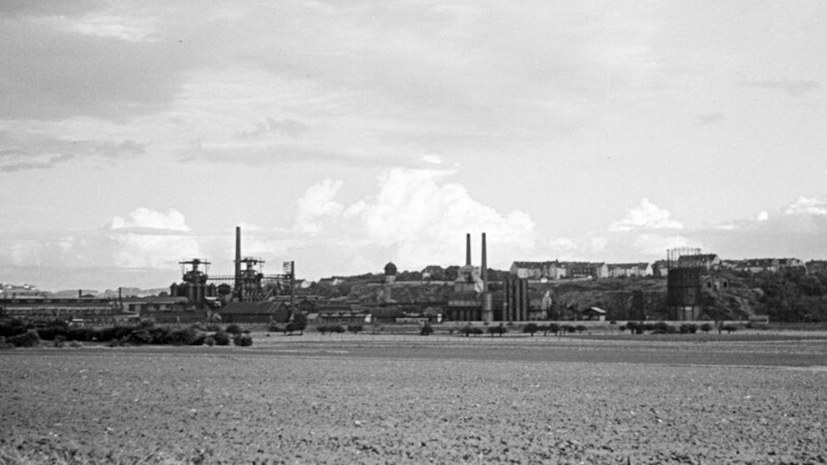"Verbrannte Erde" – auch bei der Thyssen-Henrichshütte