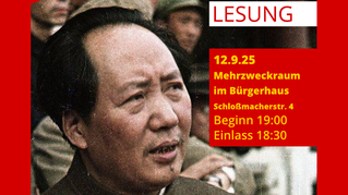 Lesung im Bürgerhaus: Fritz Ullmann liest Mao Zedong