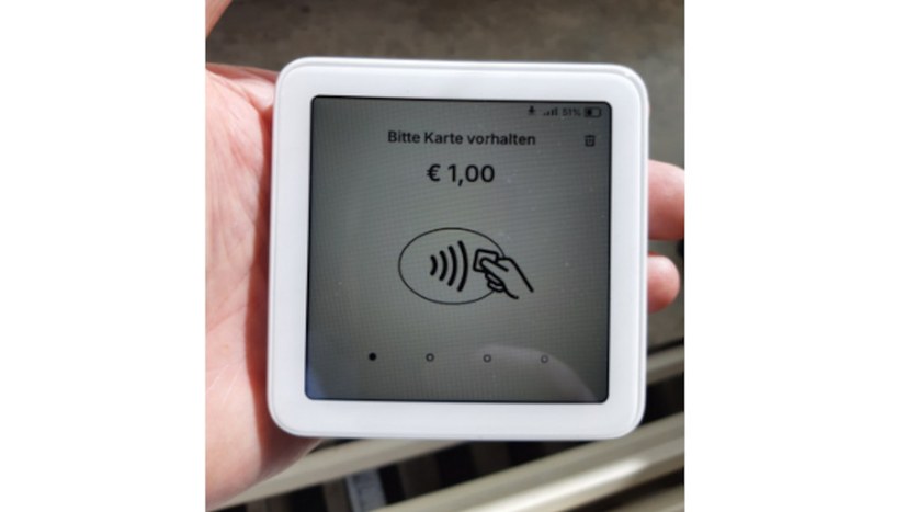 Mobiler EC-Kartenleser immer dabei