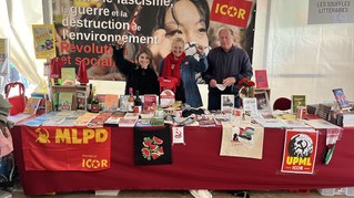 Premiere: ICOR-Stand auf der Fête de l'Humanité bei Paris