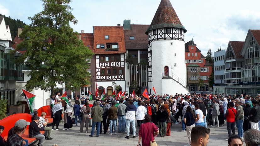 Stoppt den Völkermord! Freiheit und Gerechtigkeit für das palästinensische Volk!