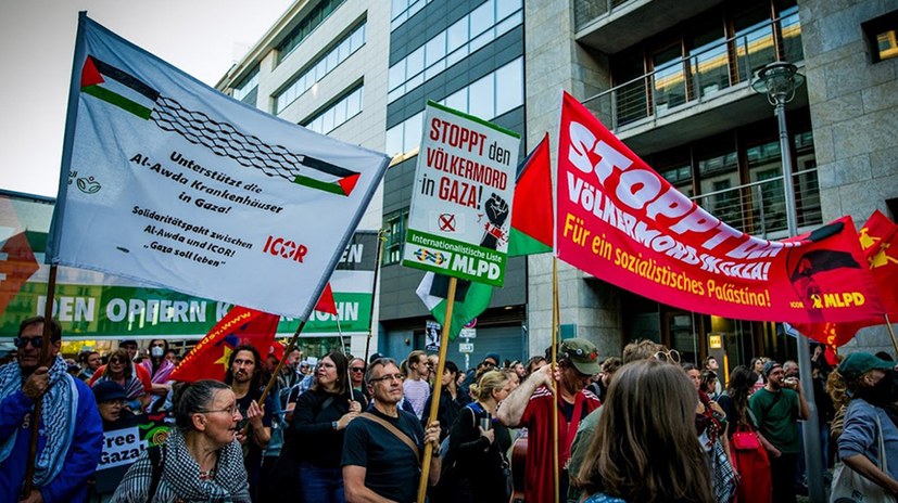 Free Sumud Activists! Free Palestine! Völkerrechtswidrige Blockade von Gaza stoppen!