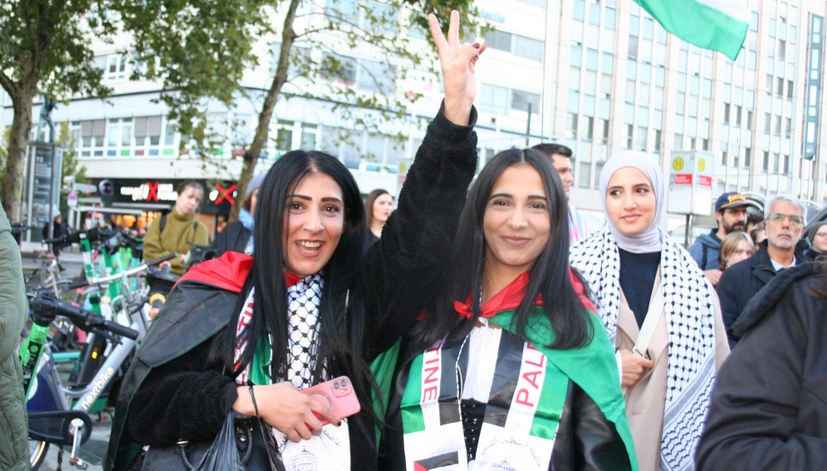 Protest gegen Entern der Global Sumud Flotilla durch Israel