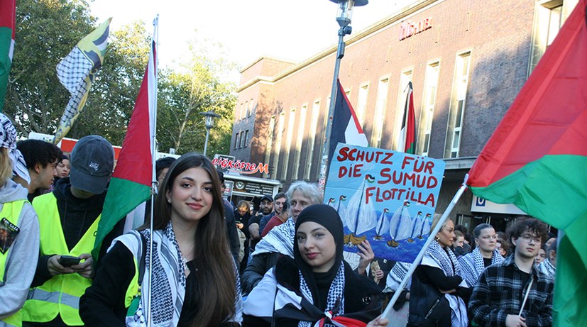Solidarität mit den inhaftierten Aktivisten der Global Sumud Flotilla und mit Christopher