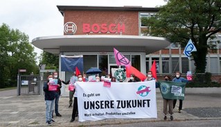 Bosch: Vor dem Tor war die Mehrheitsmeinung Streik