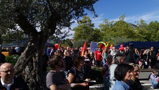 Geschäftsleitung hetzt Wachschutz auf Revolutionäre!