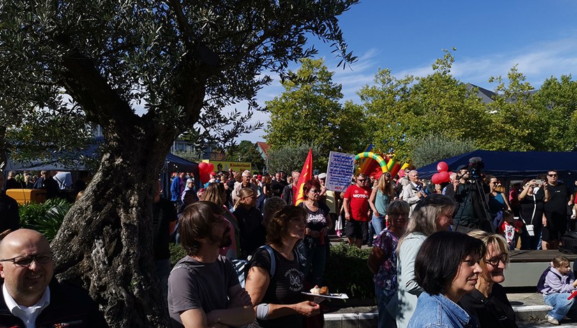 Geschäftsleitung hetzt Wachschutz auf Revolutionäre!