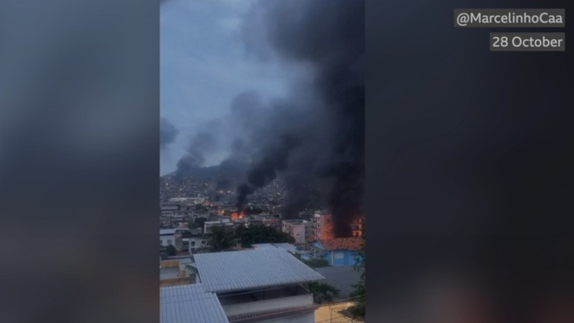 Protest gegen das Polizeimassaker in Rio de Janeiro