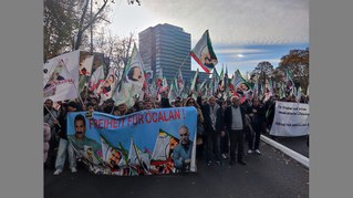 Von Köln-Deutz bis in die Welt heißt es Freiheit für Kurdistan!