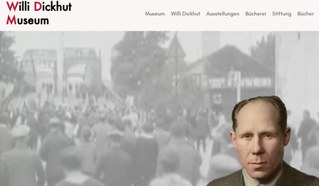 Das Willi-Dickhut-Museum hat eine neue, moderne Homepage