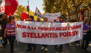 "Die Automobilproduktion in Poissy wird bald eingestellt, ein 80-jähriges Kapitel geht zu Ende"