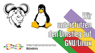 InterBündnis unterstützt Projekte zum Umstieg auf GNU/Linux