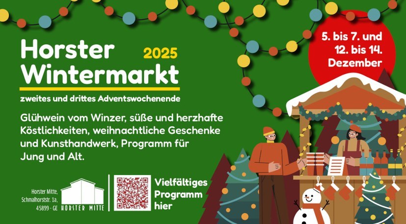 Wintermarkt an der Horster-Mitte