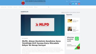 Klage der MLPD gegen Bespitzelung ihrer führenden Vertreter