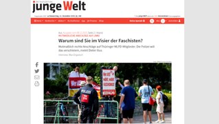 Junge Welt interviewt Dieter Ilius