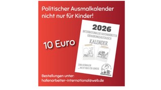 Schöner Docker-Kalender zum Ausmalen für 2026
