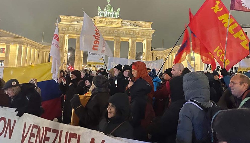 Erste Berichte von Protestaktivitäten in Deutschland
