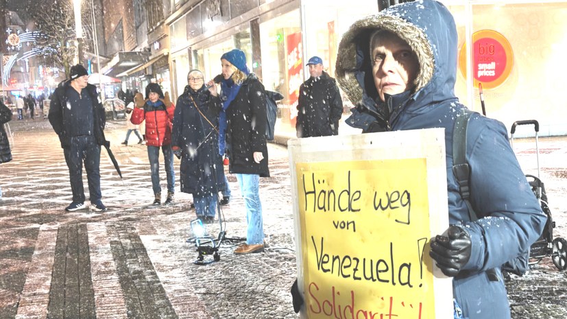 „Hände weg von Venezuela!“