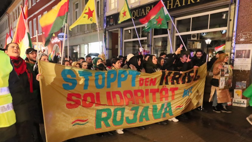 Große Demonstrationen für Rojava in Mannheim und Heidelberg