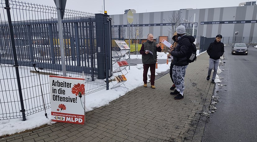 MLPD-Flugblatt trifft auf hitzige Stimmung
