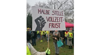 „Heute ist kein Arbeitstag – heute ist Streiktag“