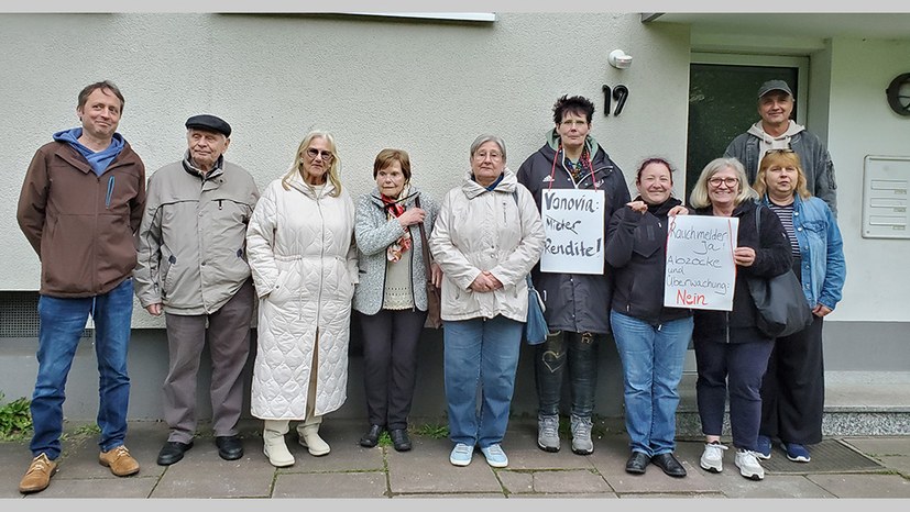 Rauchmelder: Proteste gegen Vonovia gehen weiter