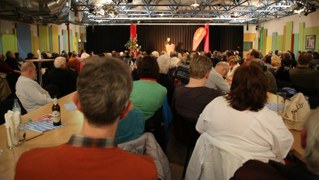 Morgen gibt es neun deftige Aschermittwochsveranstaltungen der MLPD!