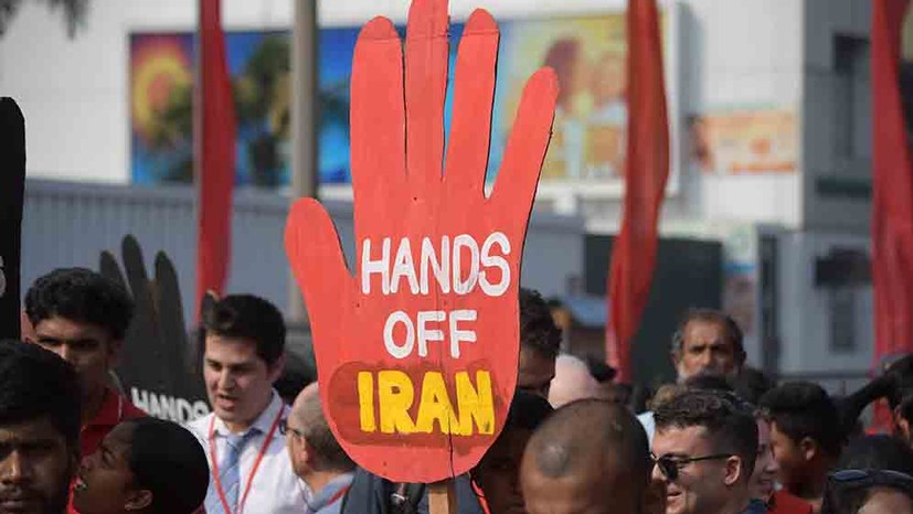 Demonstration in Sri Lanka gegen imperialistische Aggression!