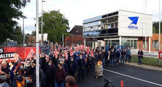 Flugzeugbauer sagen Nein zum Krieg!