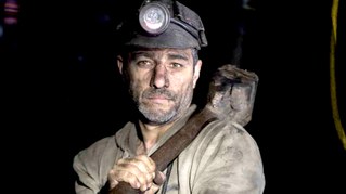 Bergarbeiter protestieren