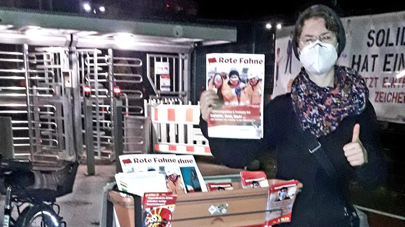 BP will Auftreten vor dem Betriebstor unterdrücken