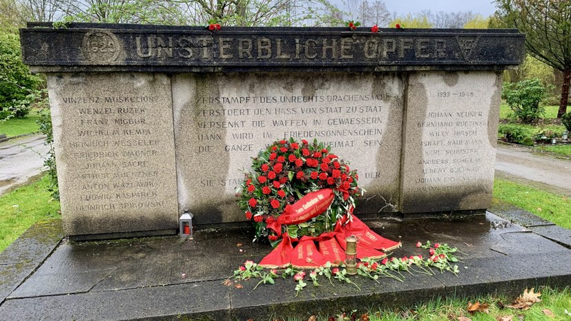 Ein würdiges Gedenken für die Kämpfer der Roten Ruhr Armee