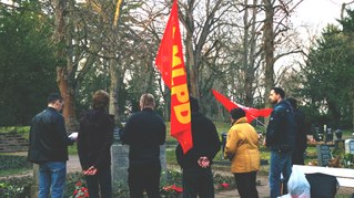 Revolutionäres Gedenken an die Erfurter März-Kämpfer