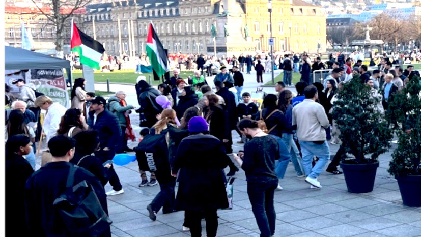 1345 Euro für „Palästina muss leben“ gesammelt!