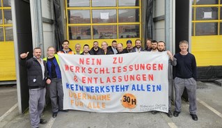 Internationaler Aktionstag Stellantis: Warmlaufen für den konzernweiten Kampf