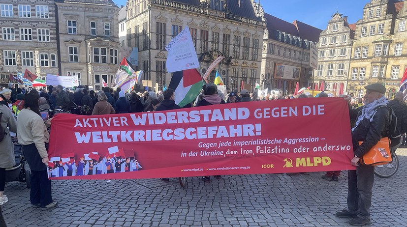 Ostermarsch Bremen: Friedenstüchtig statt kriegswillig