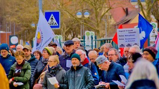 Ostermarsch Ellwangen - Spaltungsversuch lief ins Leere