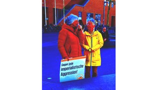 Wilhelmshaven: Erfolgreicher Ostermarsch in der Hochburg des Militarismus