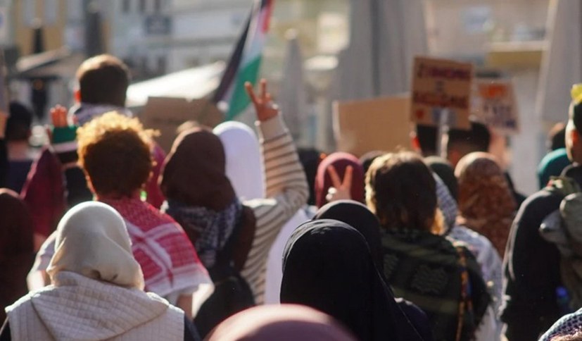 Kundgebung gegen Todesstrafe für Palästinenserinnen und Palästinenser