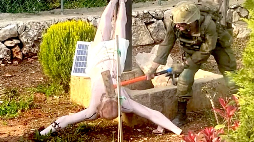 Israels Militär verurteilt Soldaten wegen Zerstörung von Jesusfigur