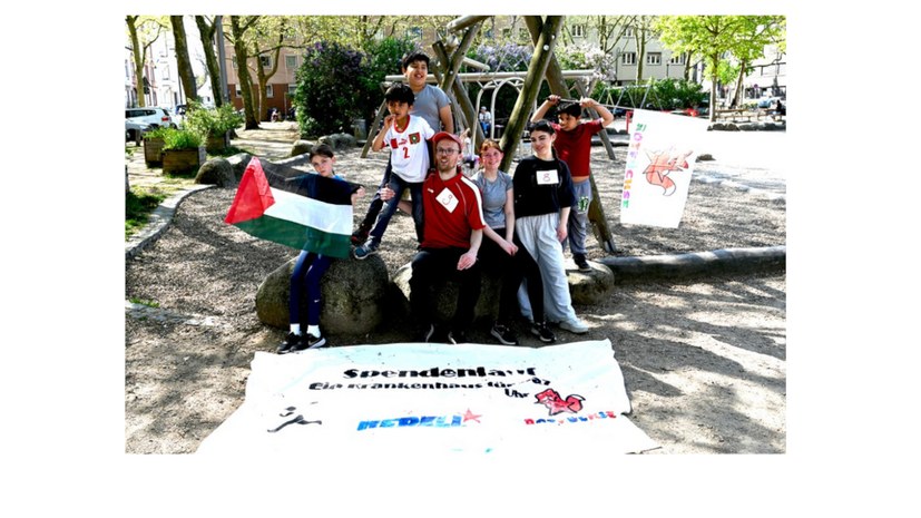 Spendenlauf für Gaza in Darmstadt