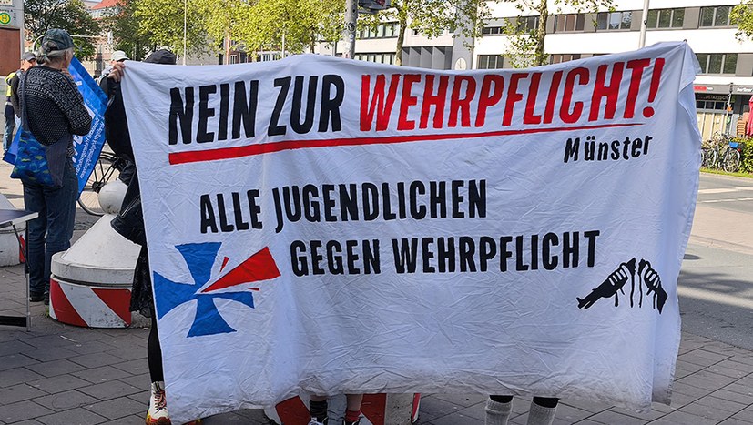 Münsters Jugend sagt „Nein!" zum imperialistischen Krieg