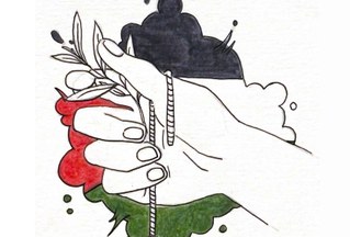 Demonstration zum Nakba-Tag