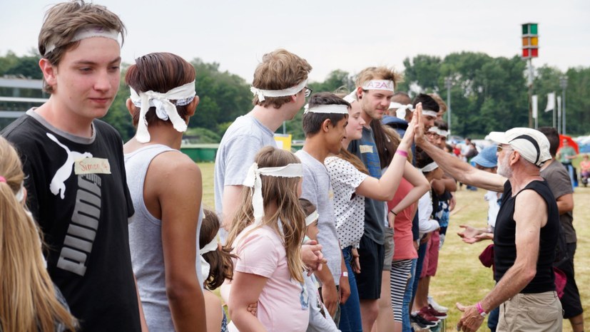 Kinderfest auf dem 22. Internationalen Pfingstjugendtreffen in Gelsenkirchen
