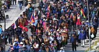 Vorwärts mit dem Volksaufstand in Bolivien, Schluss mit der Unterdrückung!