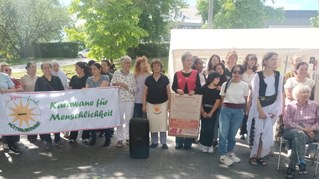 Start der Mütterkarawane für Frieden und Frauenrechte