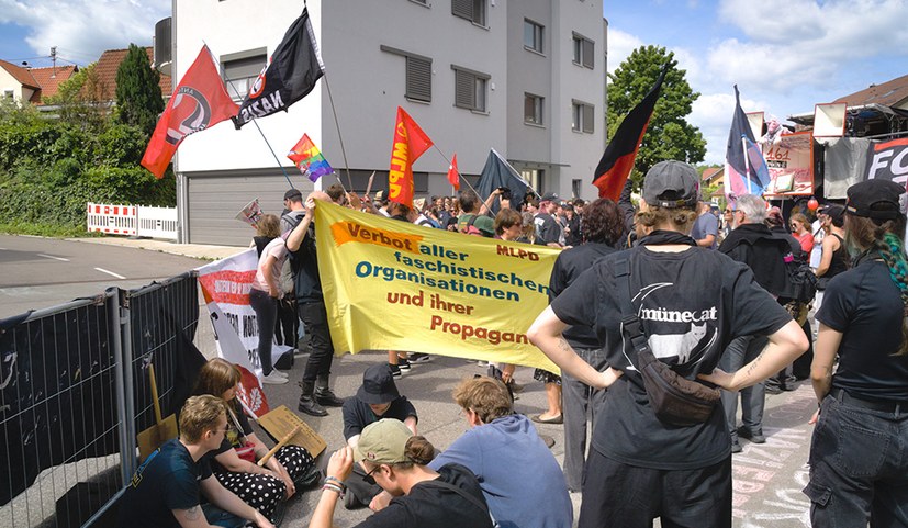 Breiter Protest gegen die Gründung des Landesverbands der Jugendorganisation der AfD