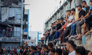 Die Bevölkerung von Gaza veranstaltet ihre eigene Weltmeisterschaft